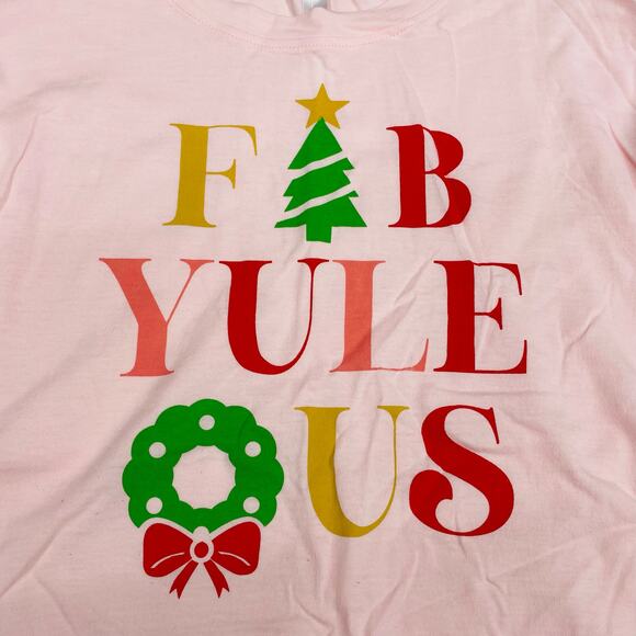 NWT Sweet Soul Size L (12/14) Fab Yule Ous Tee - Picture 2 of 4